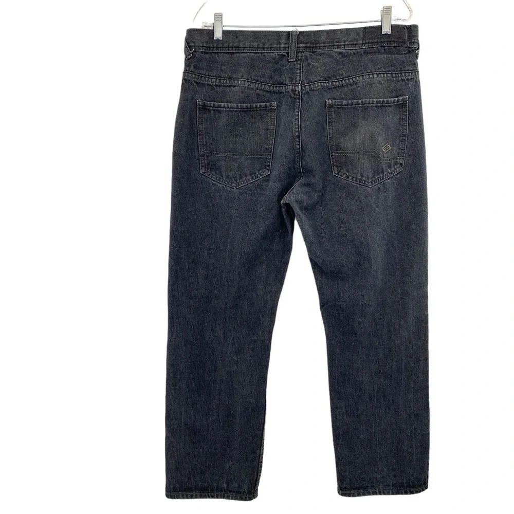 Enyce Men’s Faded Black Vintage Denim Jeans 38x32